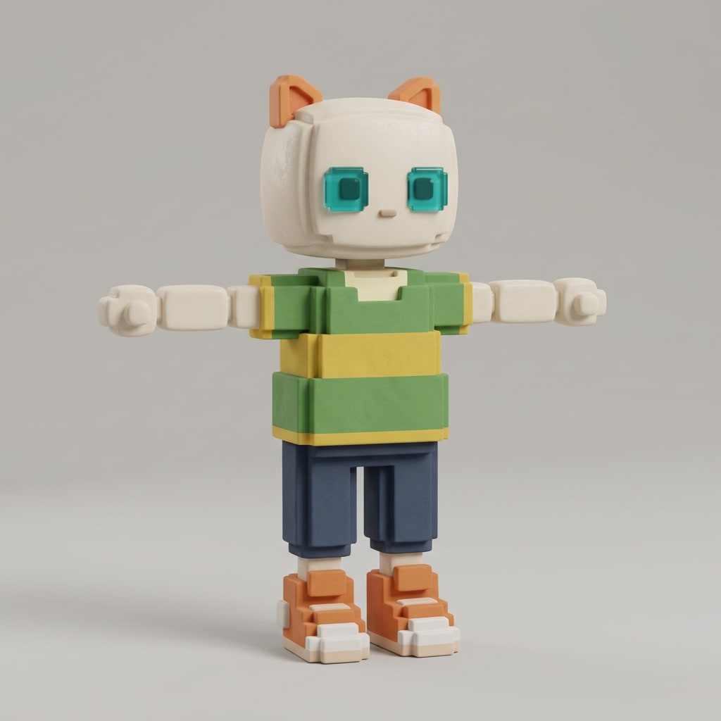 Original Voxel Humanoid (3)