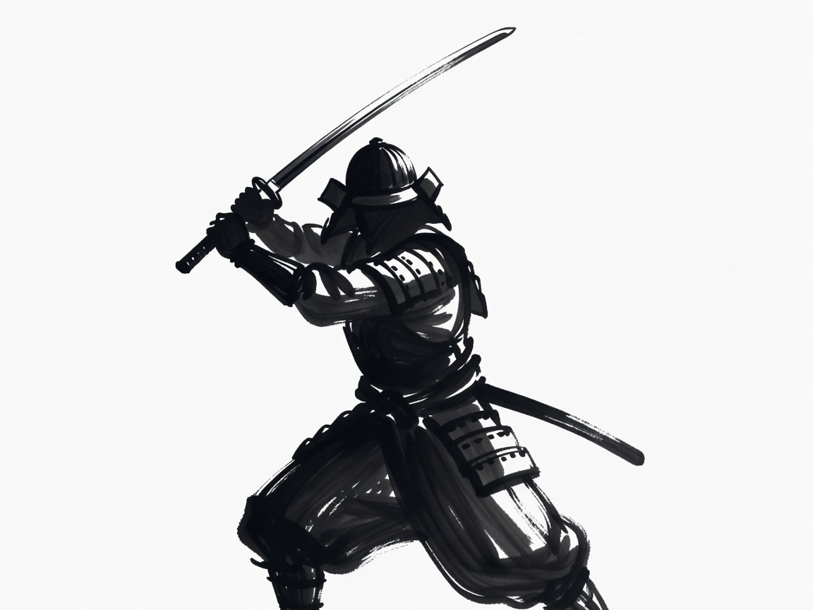 Samurai Ink Sprite (3 / 3)