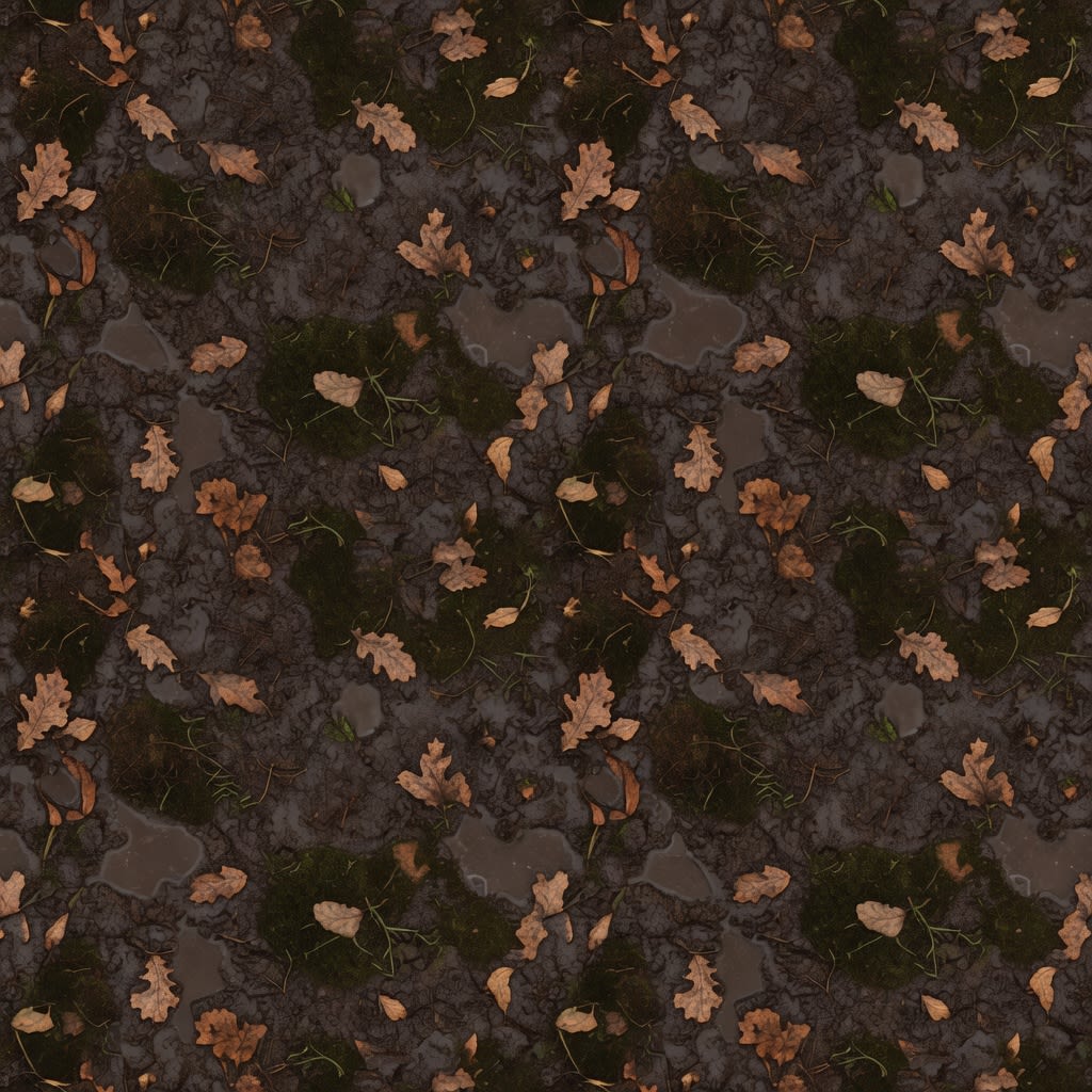 Muddy Forest Floor Texture
