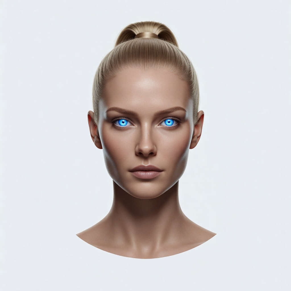 Saska Holographic Head Concept