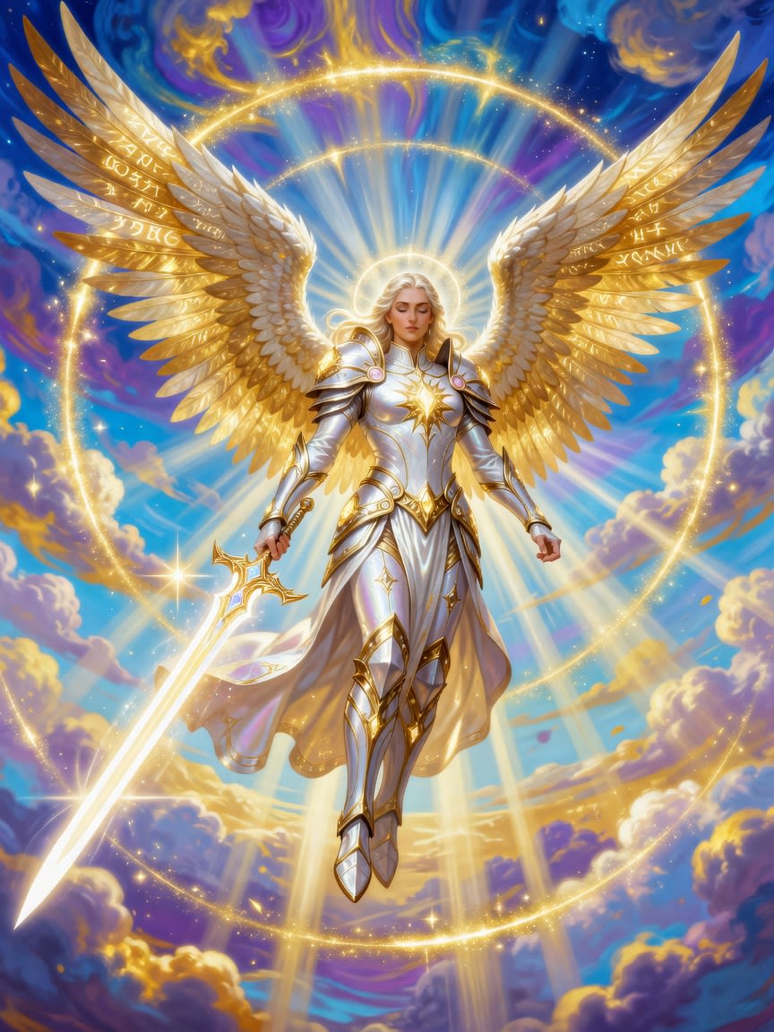 Light Angel Card Art