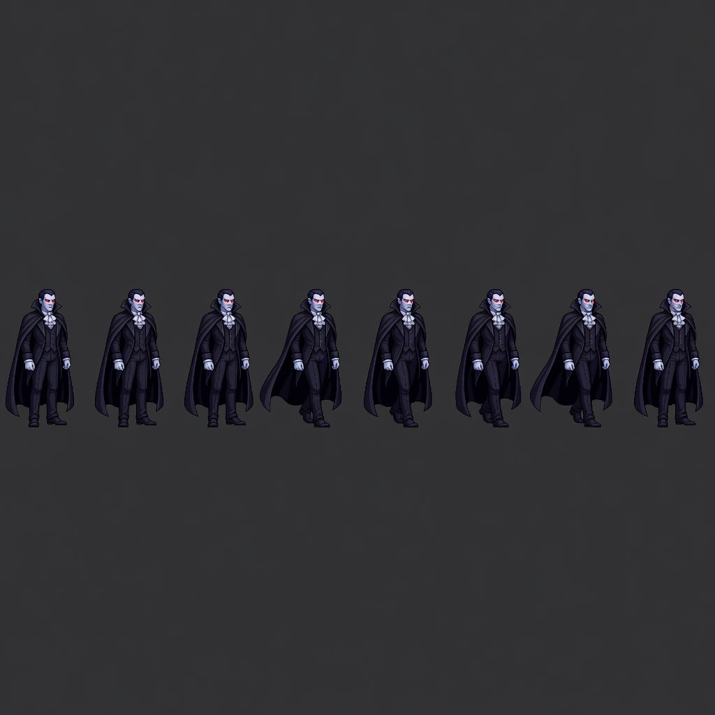 Vampire Sprite Sheet