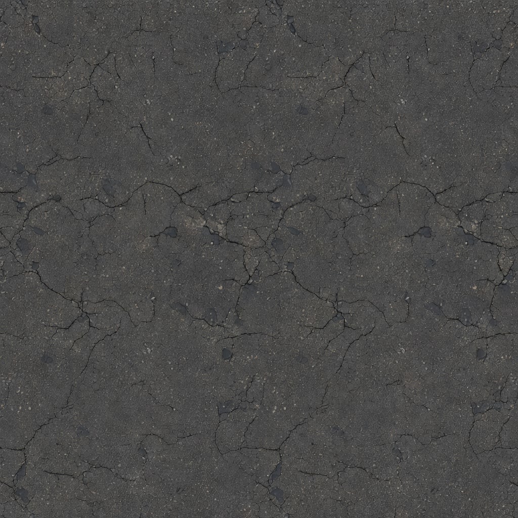 Realistic Asphalt Road