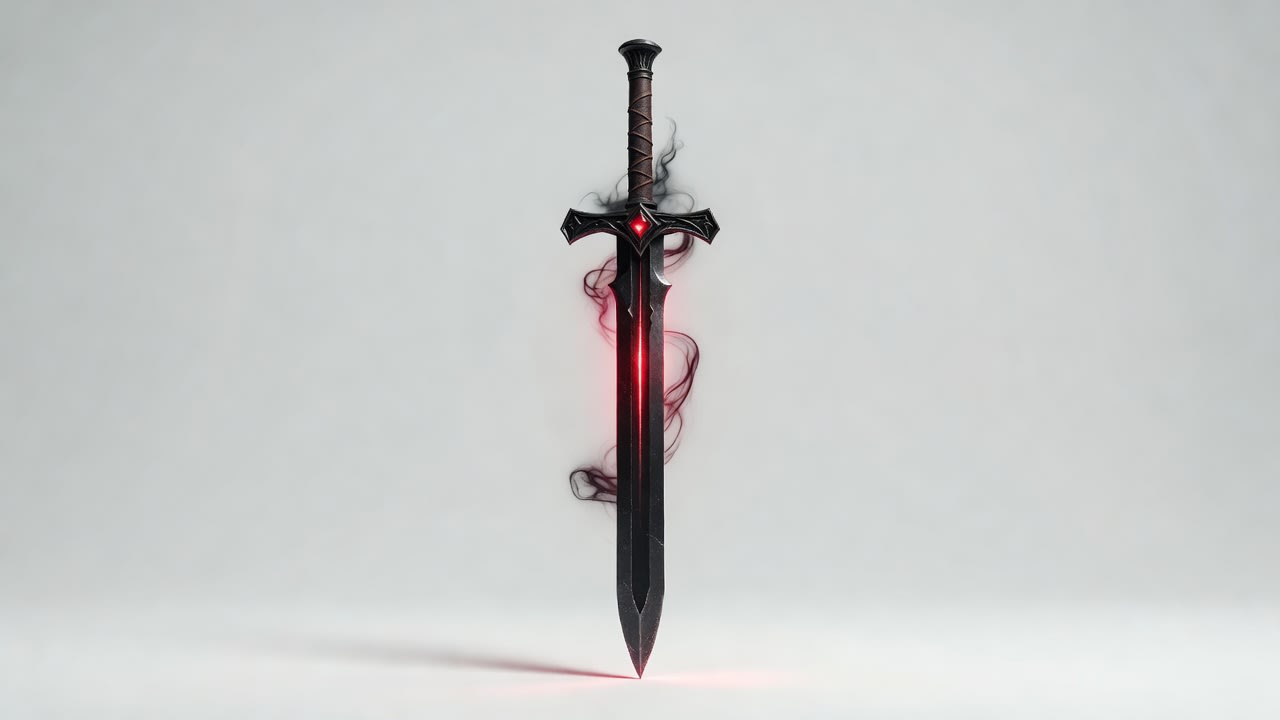 Templar Heavy Black Sword (3 / 3)