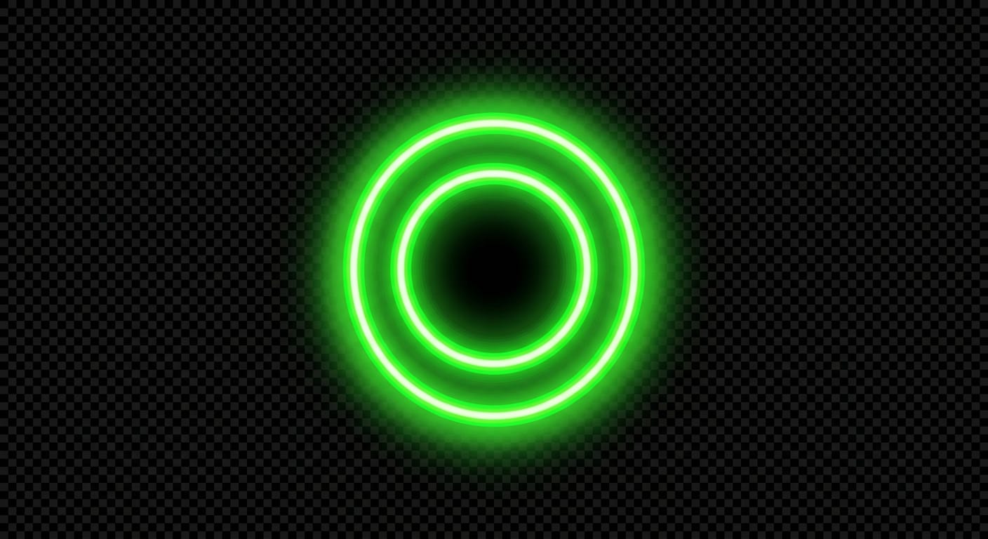 Image: neon arcade snake battle, top-down game asset, hig