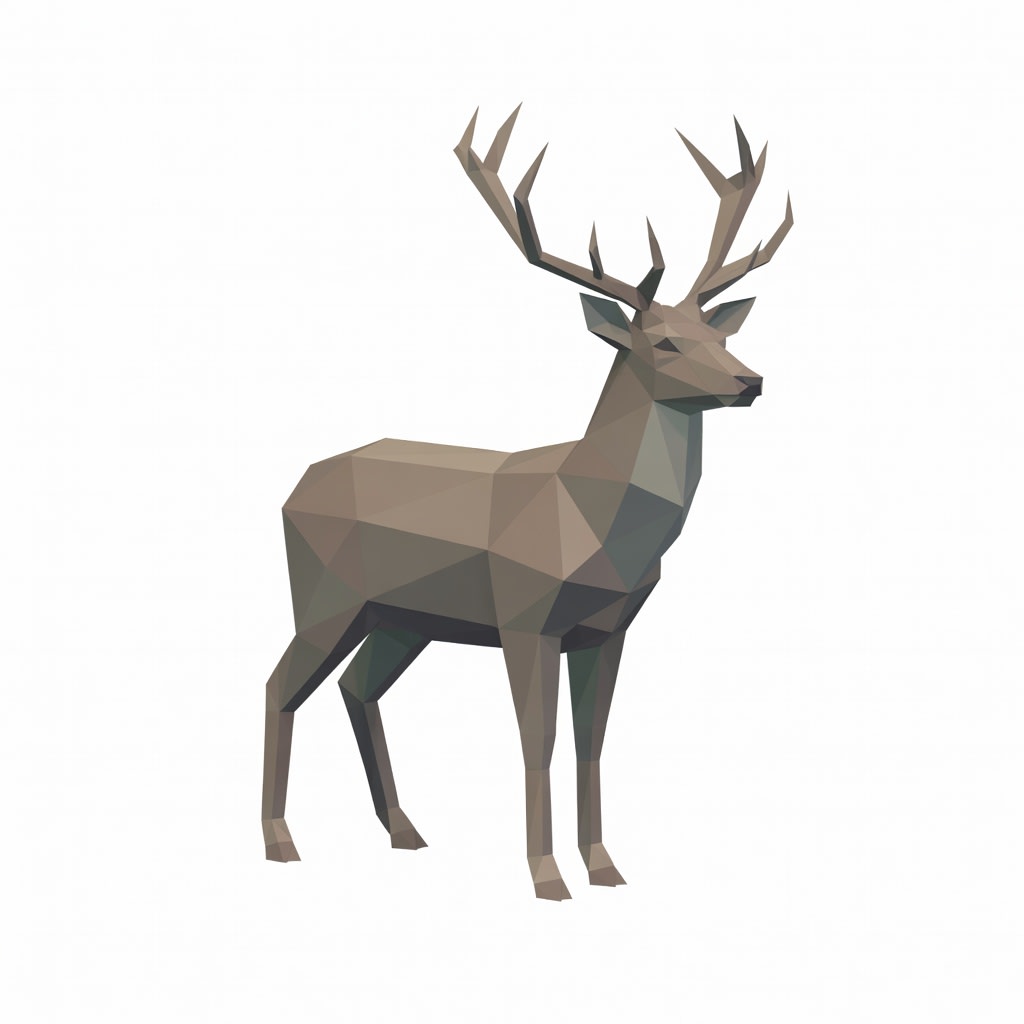 Stylized Deer Concept (3 / 4)