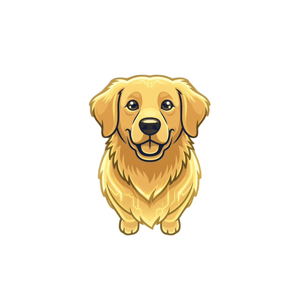 Golden Retriever Front