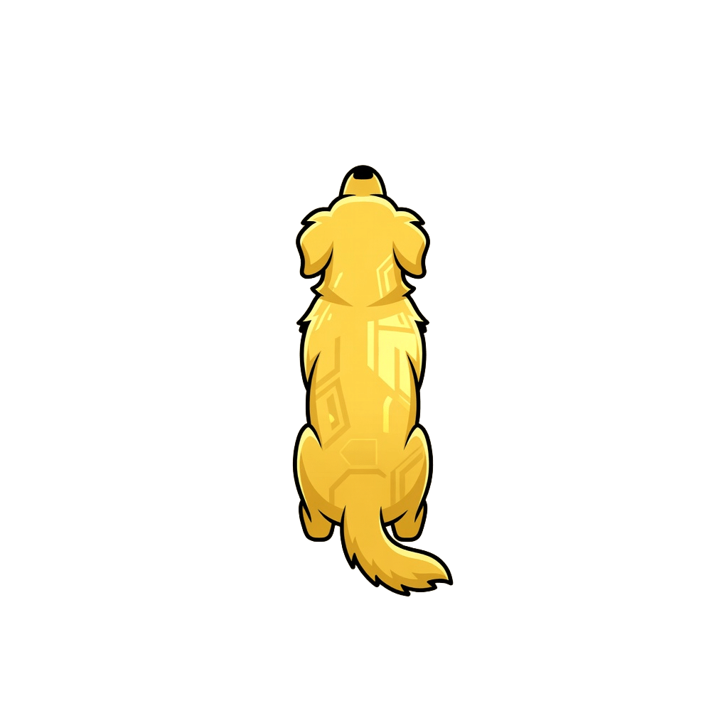 Golden Retriever Back