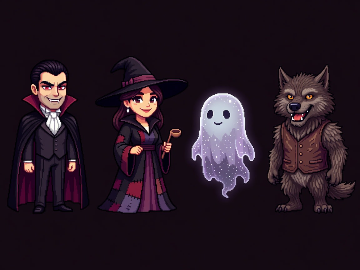 Gothic Monster Customers (4 / 4)