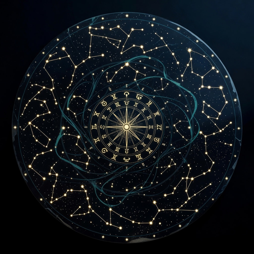 Celestial Star Map Floor (1 / 2)