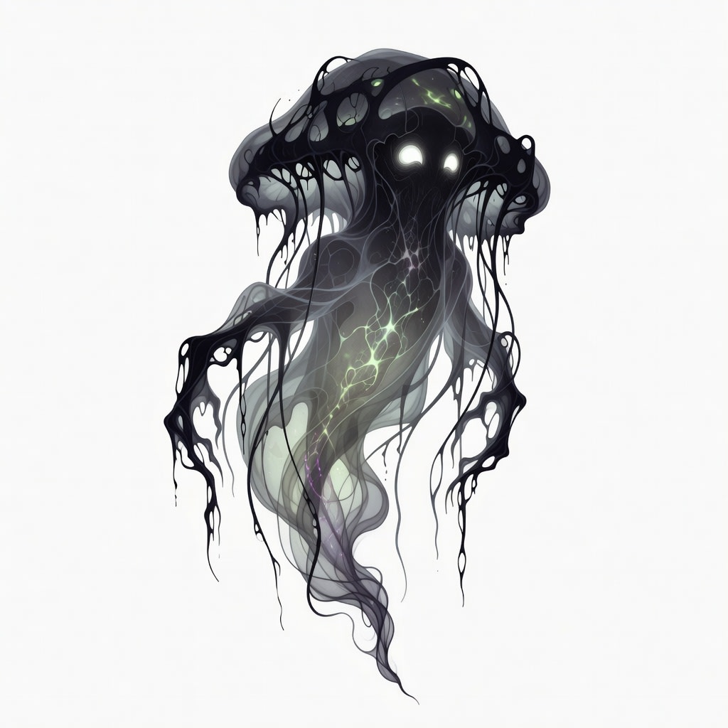 Enemy Sprite - Floating Ghost Creature (3 / 4)