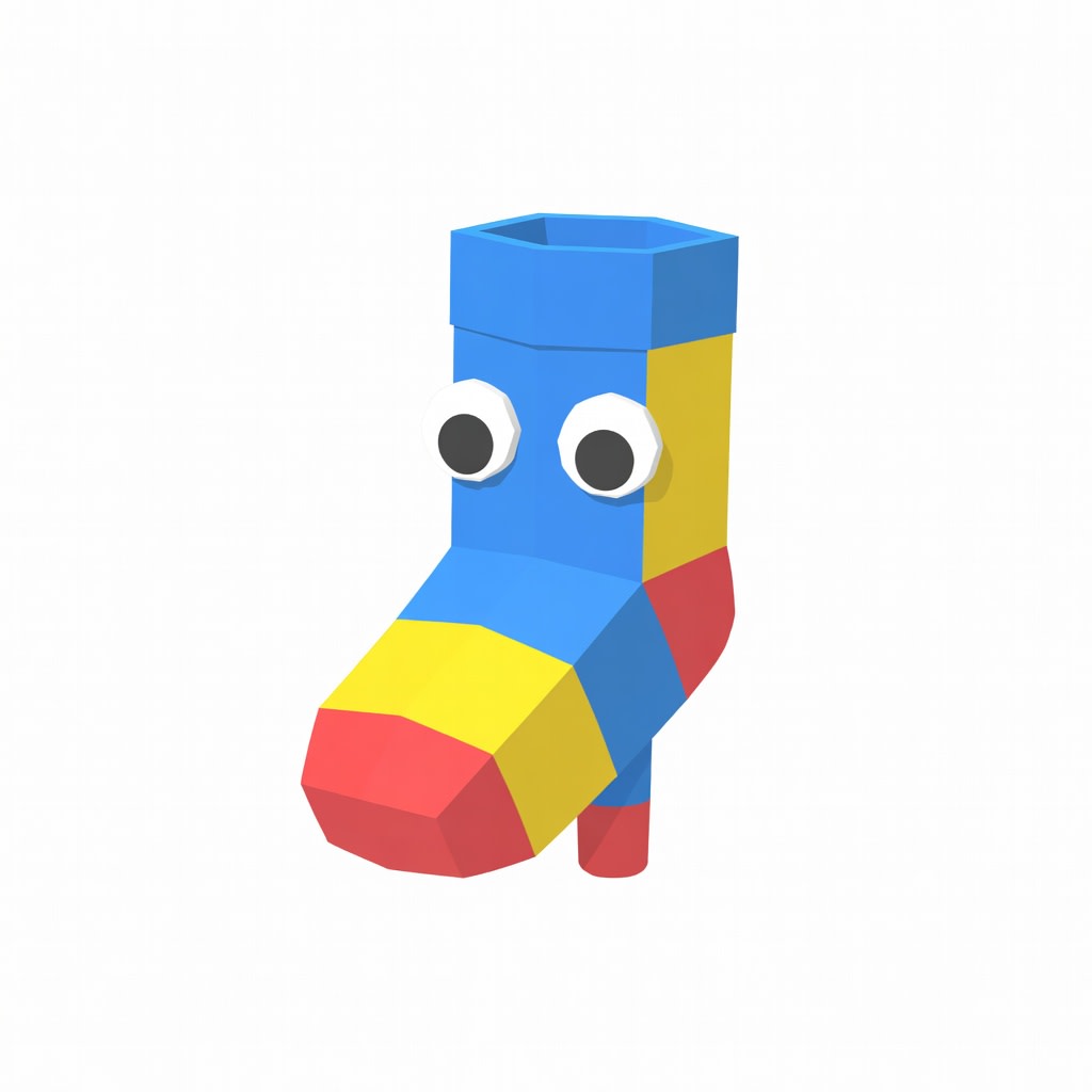 Sock Character Concept (1 / 4)