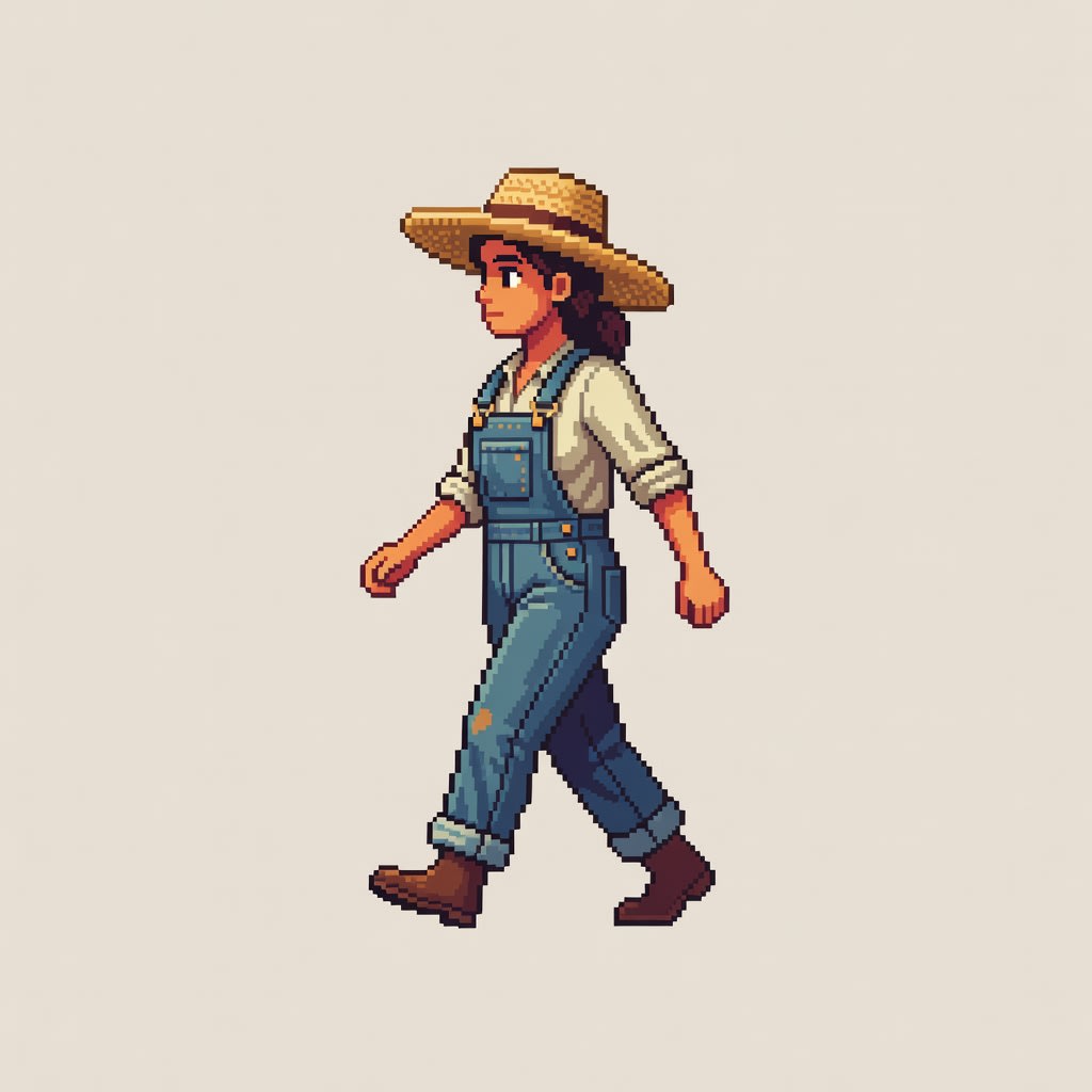 Farmer Side (Walk Left/Right)