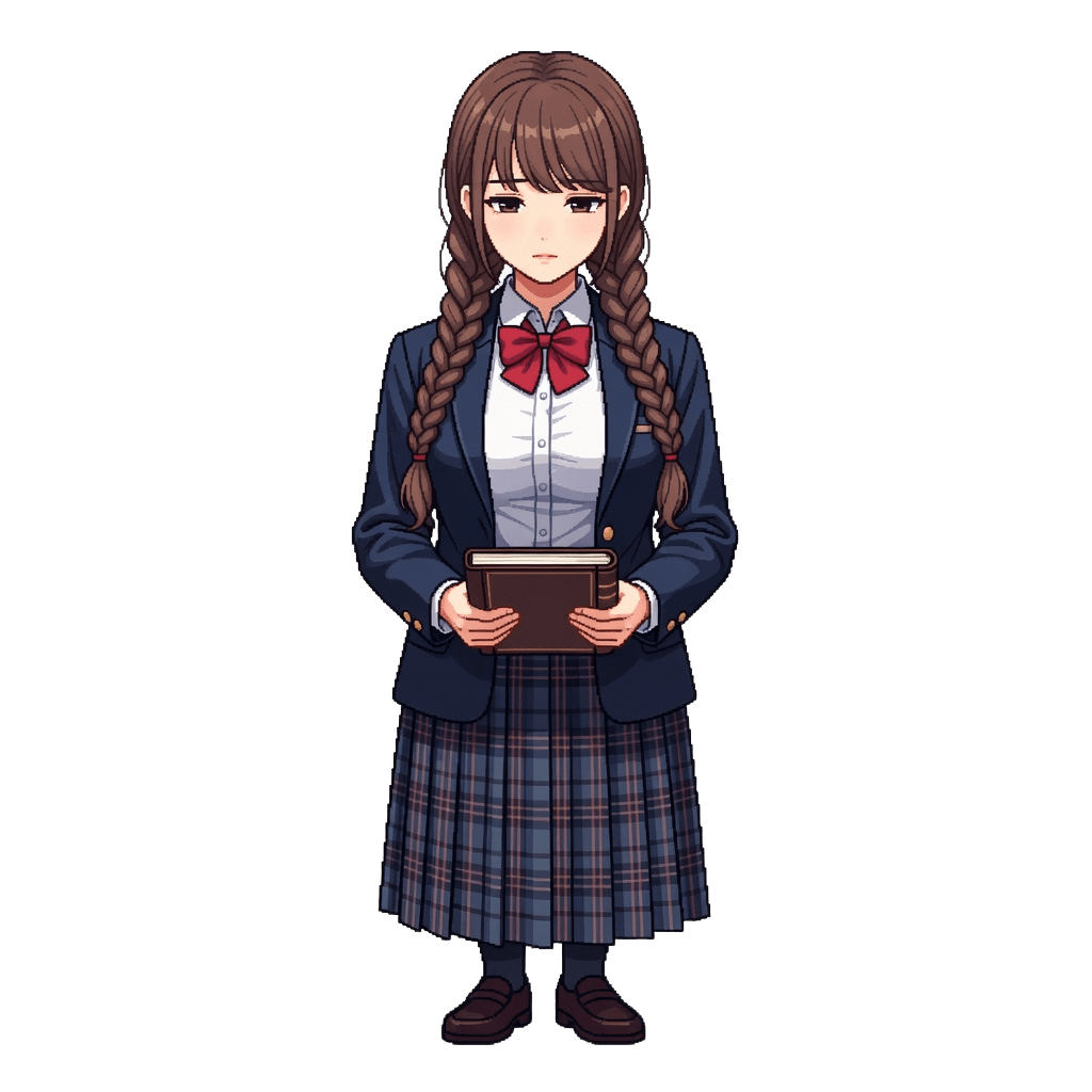 Alice - Librarian Student Pixel Art
