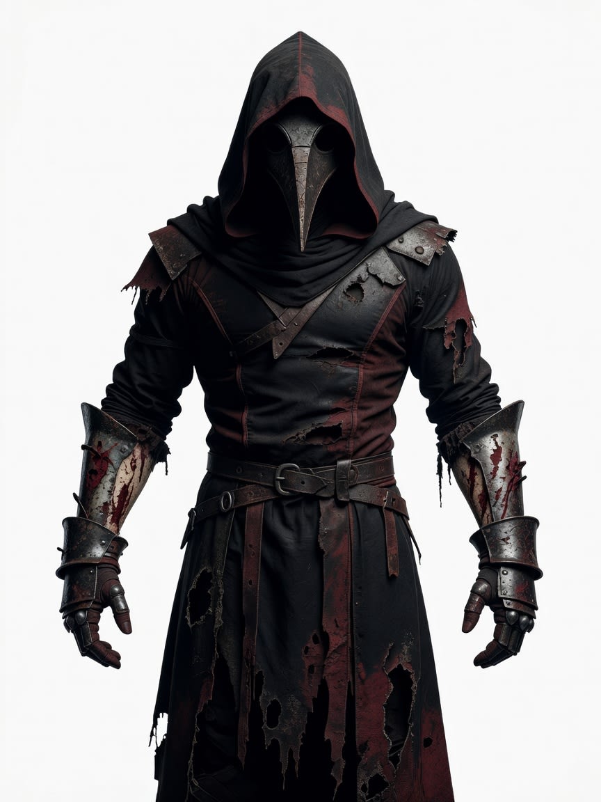 Plague Doctor Gritty Concept (1 / 2)