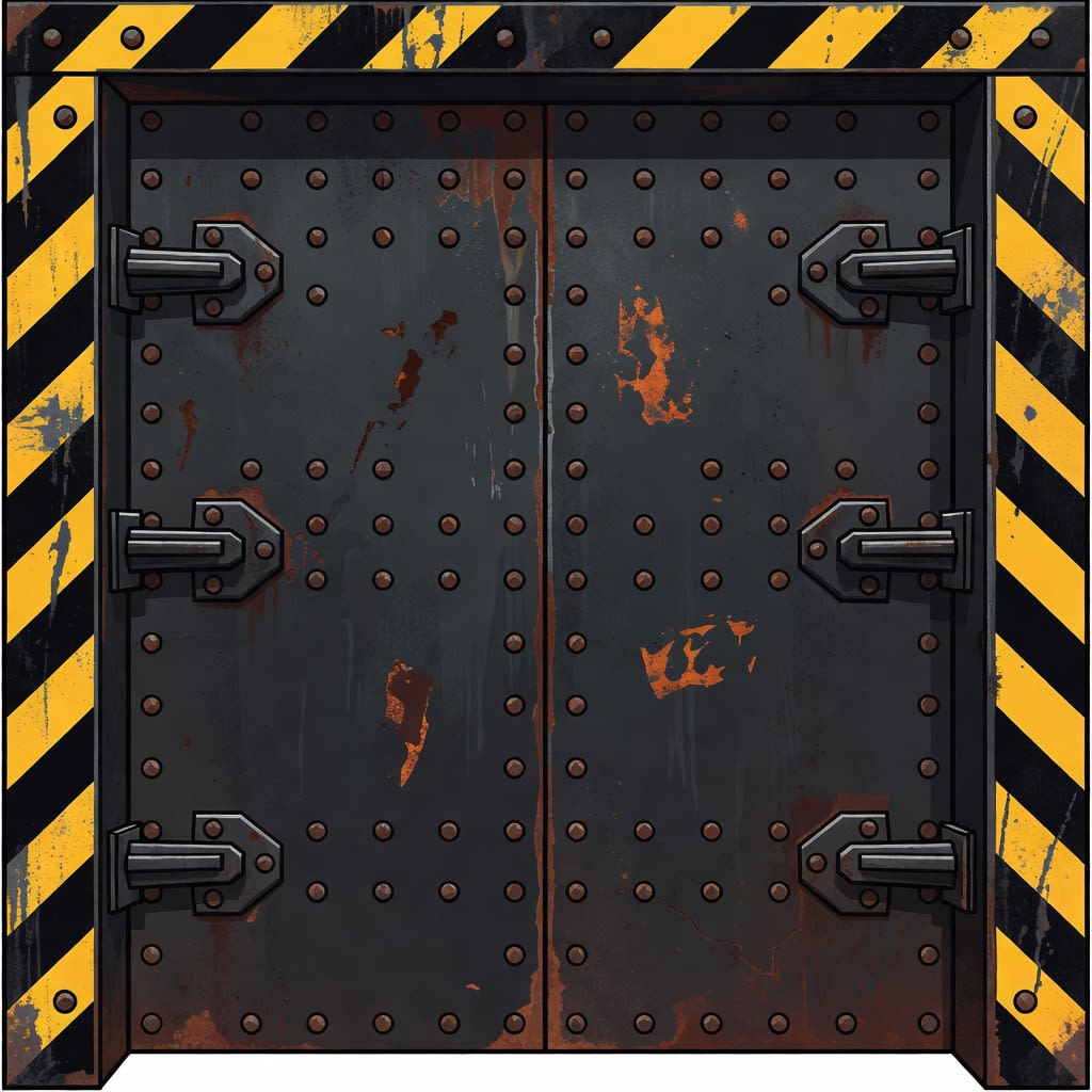 Closed Door Texture