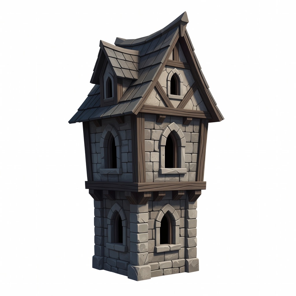 Gothic Townhouse A (1 / 4)