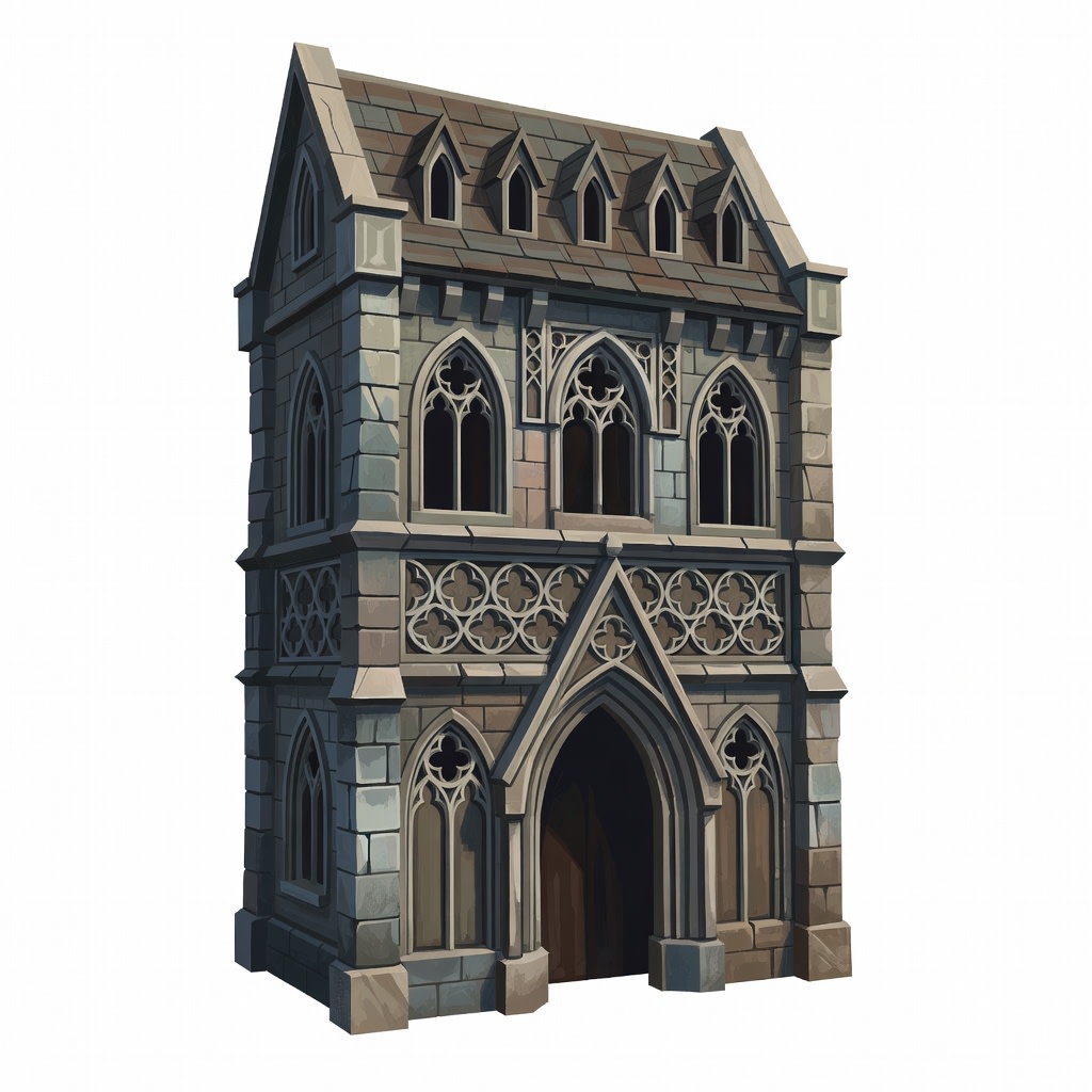 Gothic Townhouse B (3 / 4)