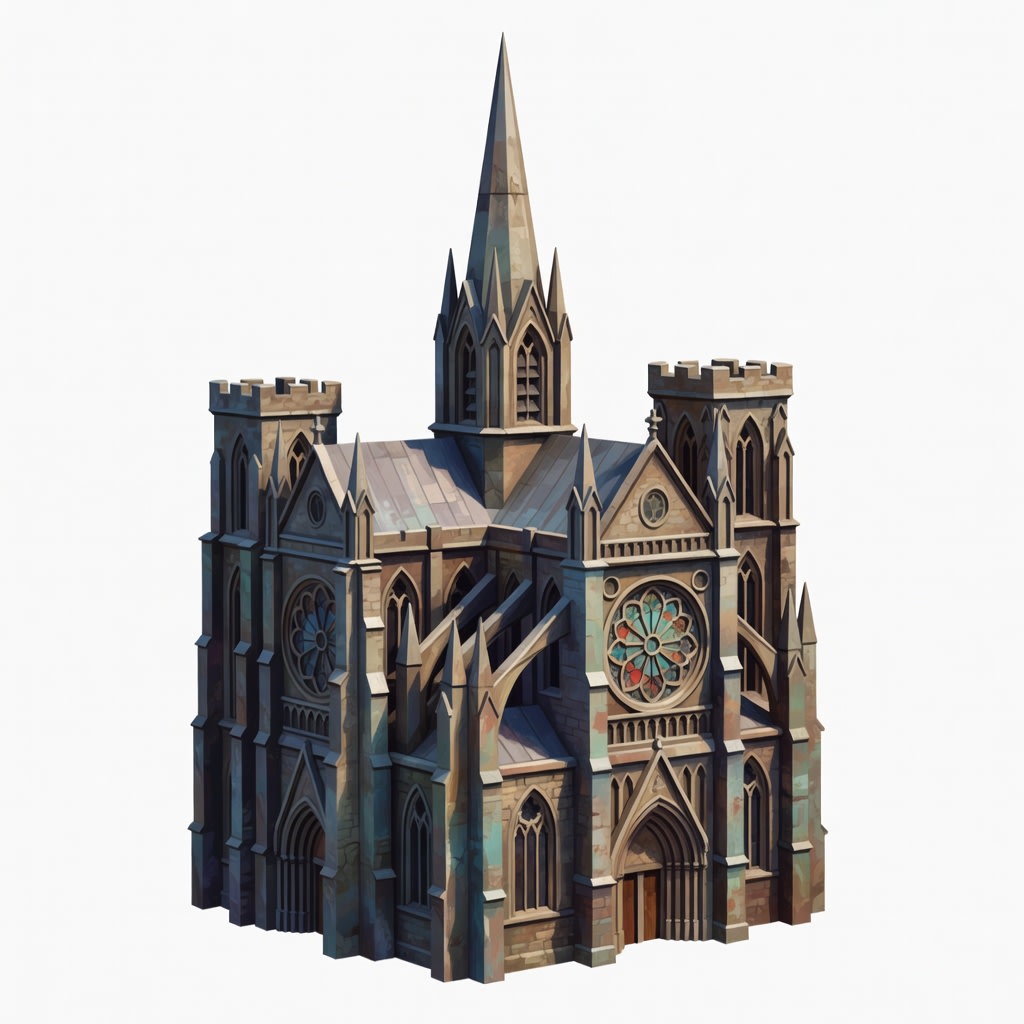 Gothic Cathedral (3 / 4)