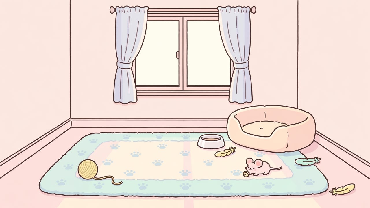 Cat Room Background No Cat