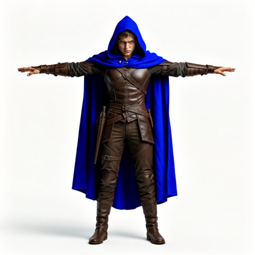 Royal Blue Cloak