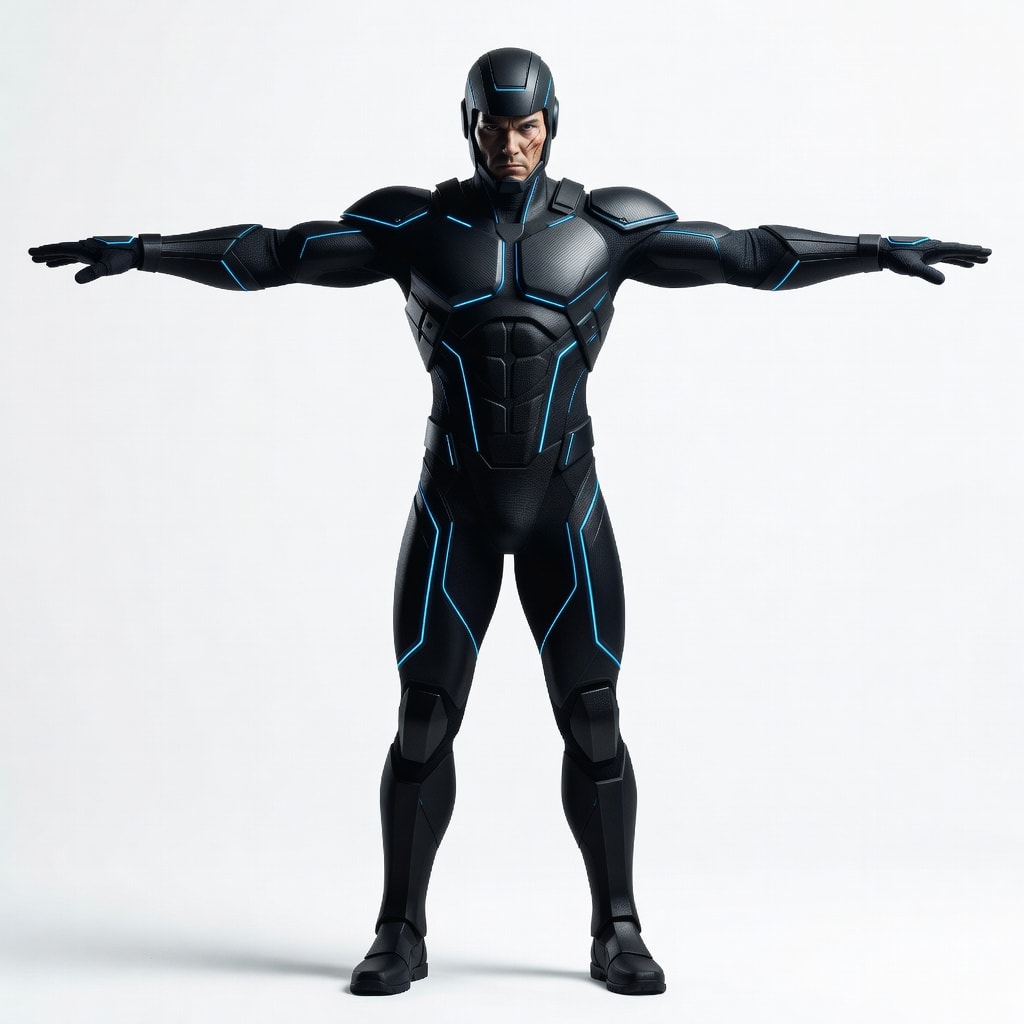 Sci-Fi Hero Concept A (1 / 2)