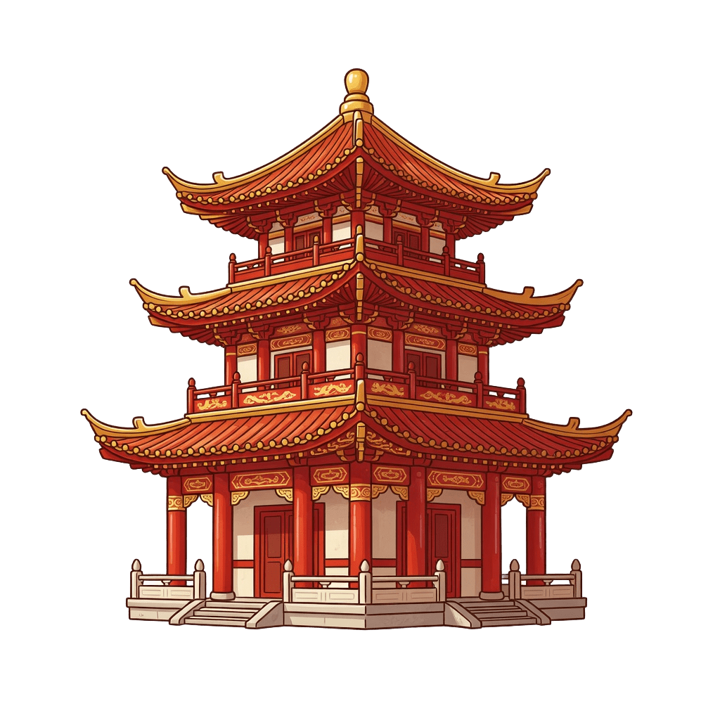 Chinese Pagoda House