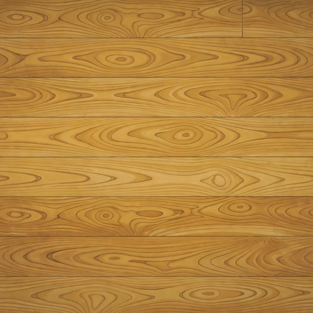 Watercolor Wood Floor Detail
