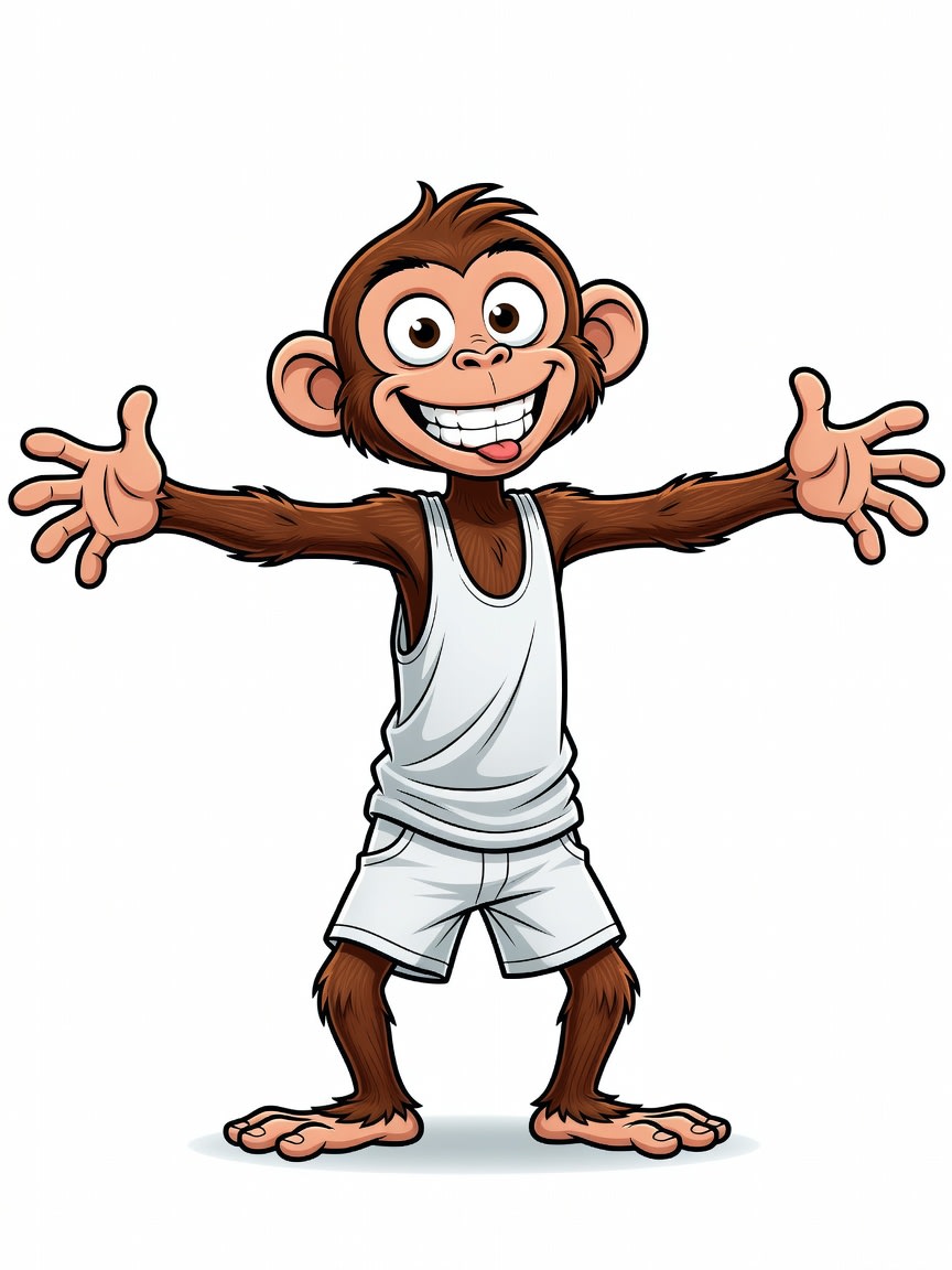 Monkey Character Concept (3 / 3)