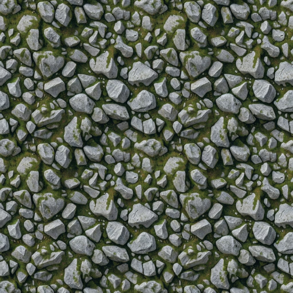 Seamless Rocky Terrain Texture (1 / 2)