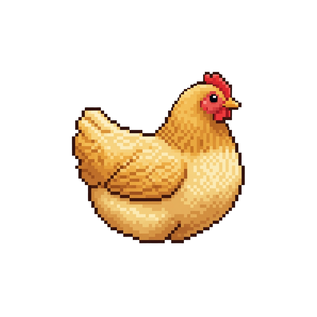 Orpington Hen Pixel