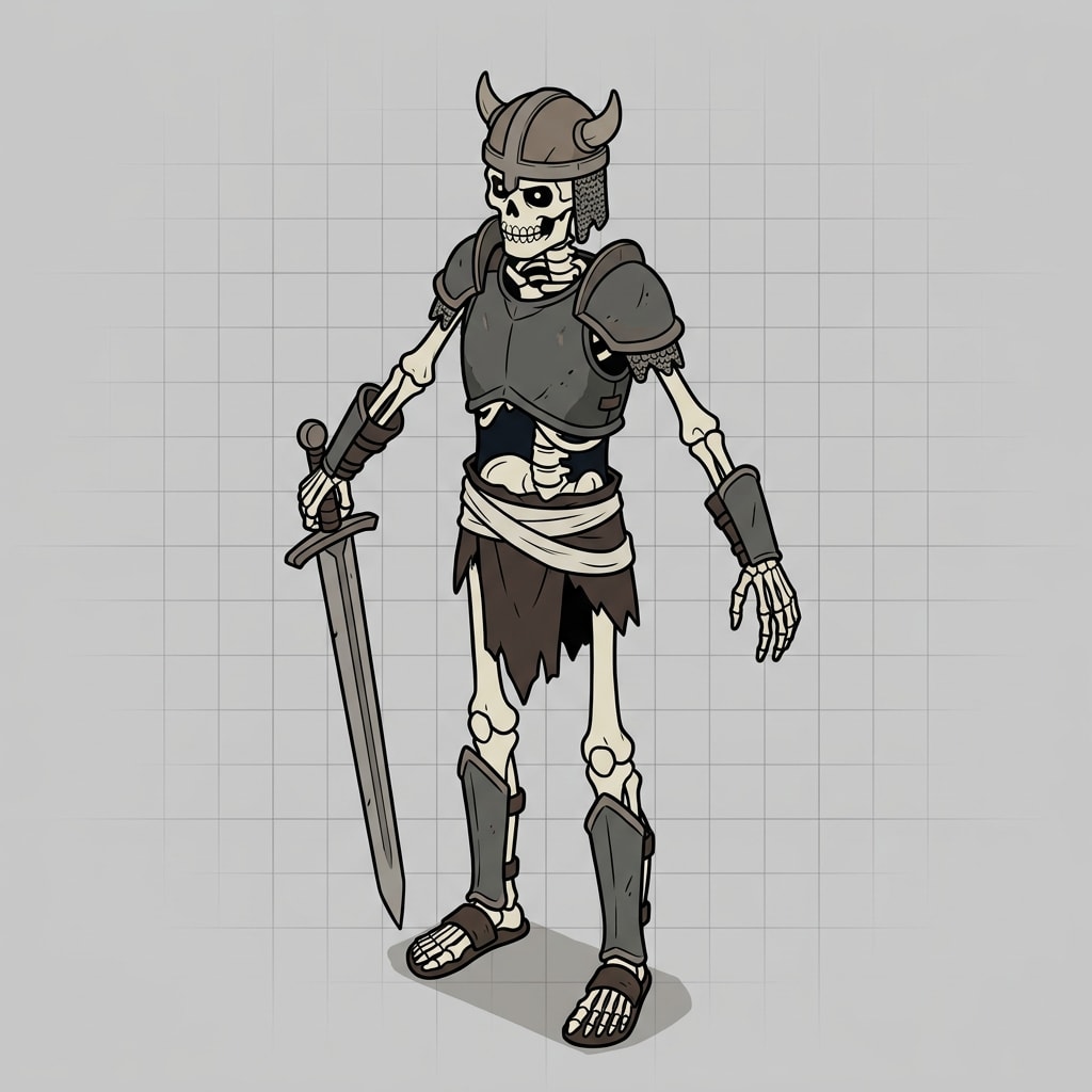 Skeleton Soldier Concept (2 / 4)