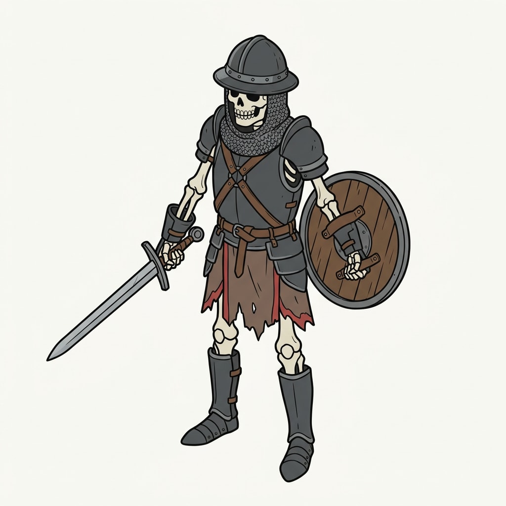 Skeleton Soldier Concept (4 / 4)