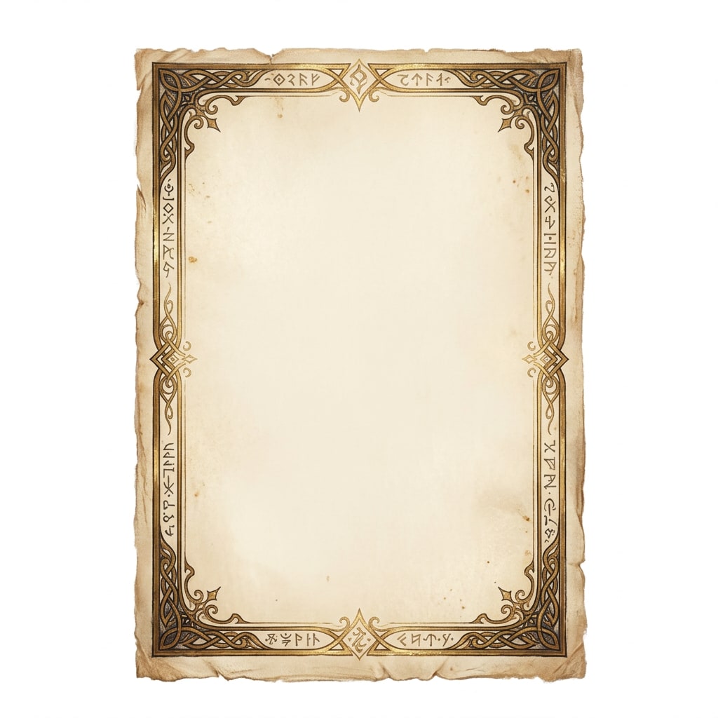 Arcane Paper Scroll