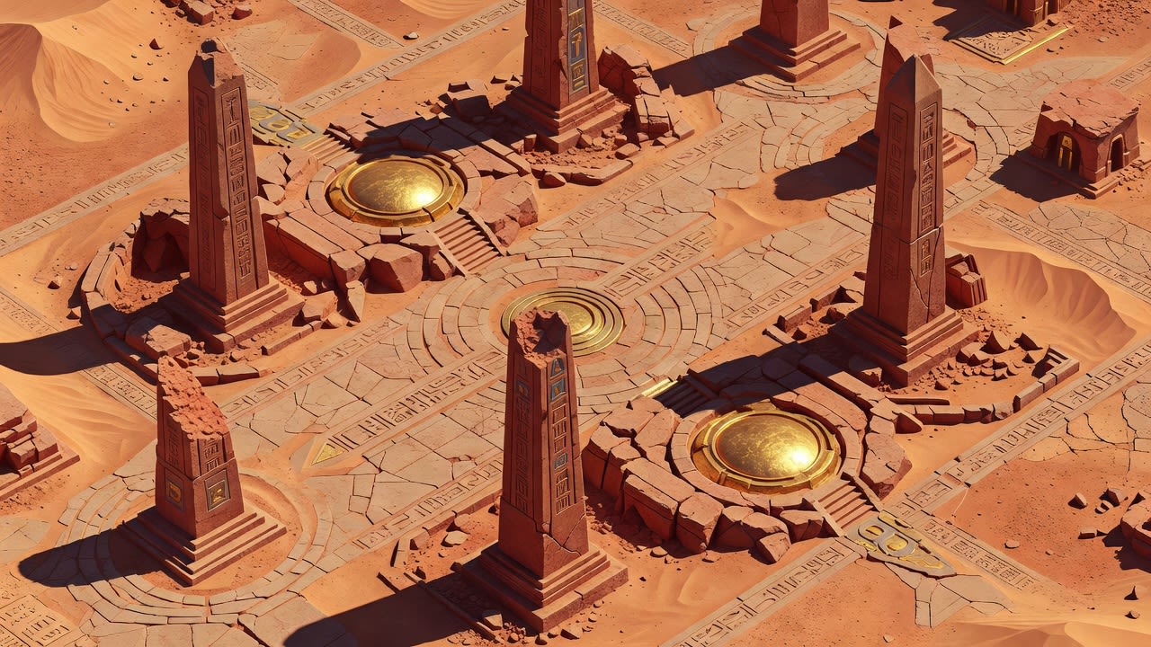 Shurima Arena Background