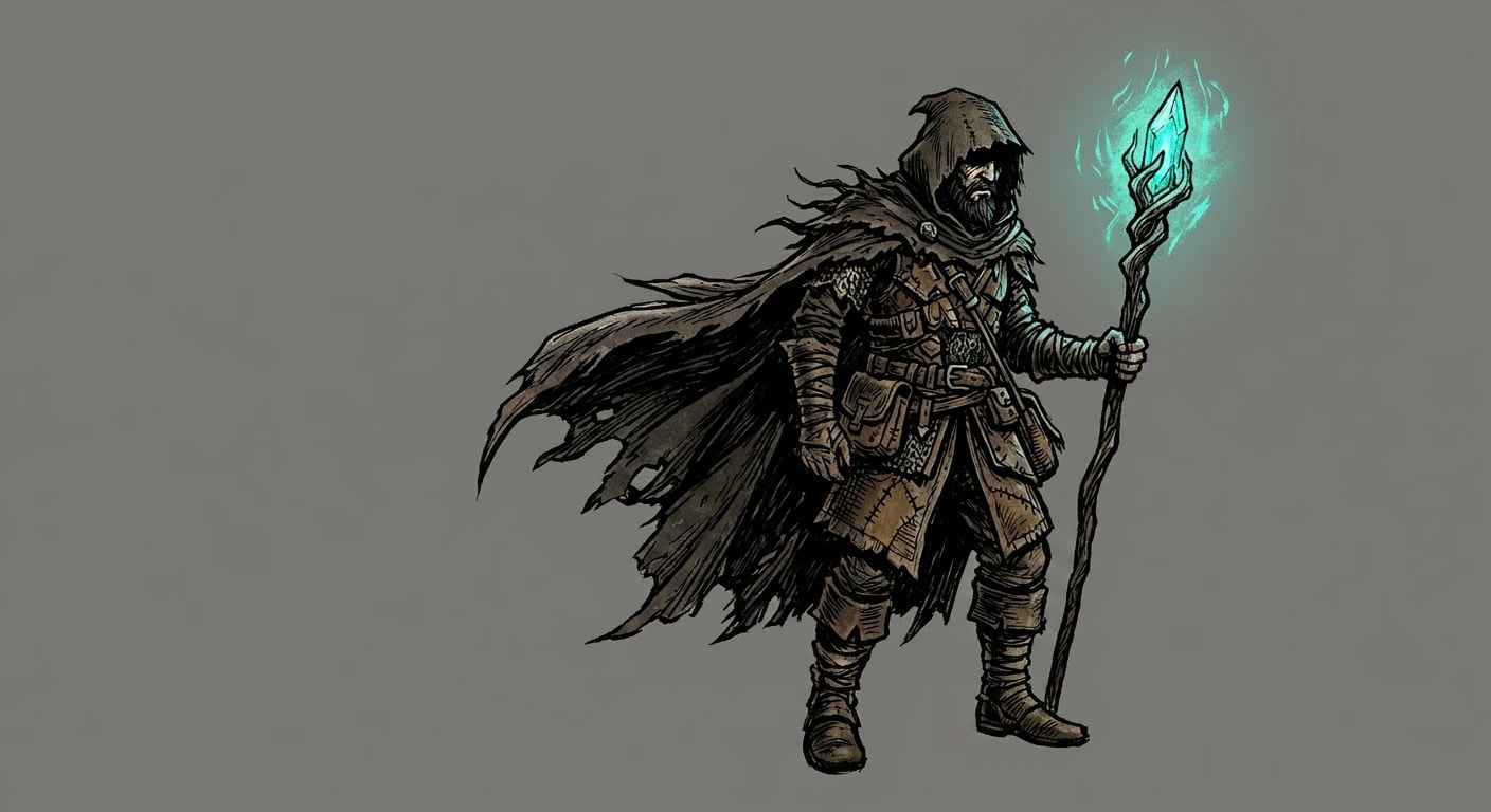 Image: Redraw this exact character and art style as a cle