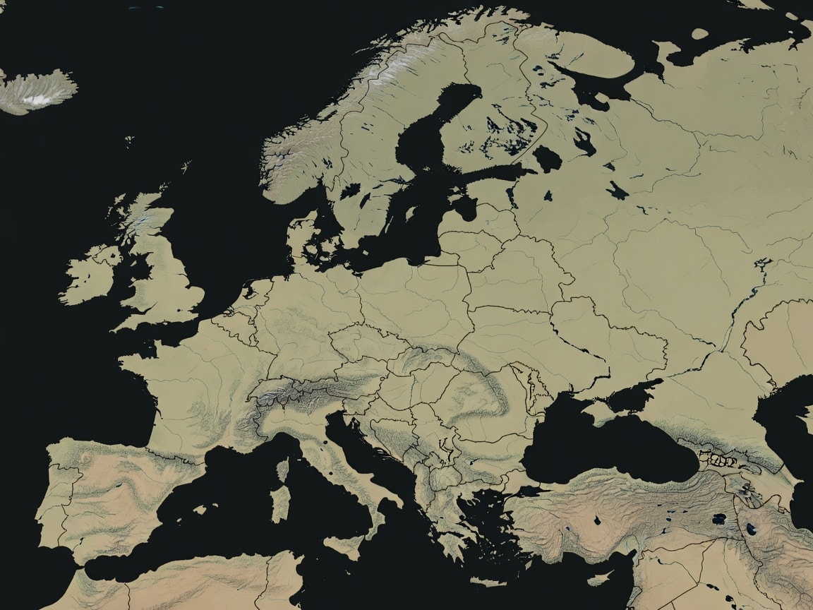 Europe Political Map