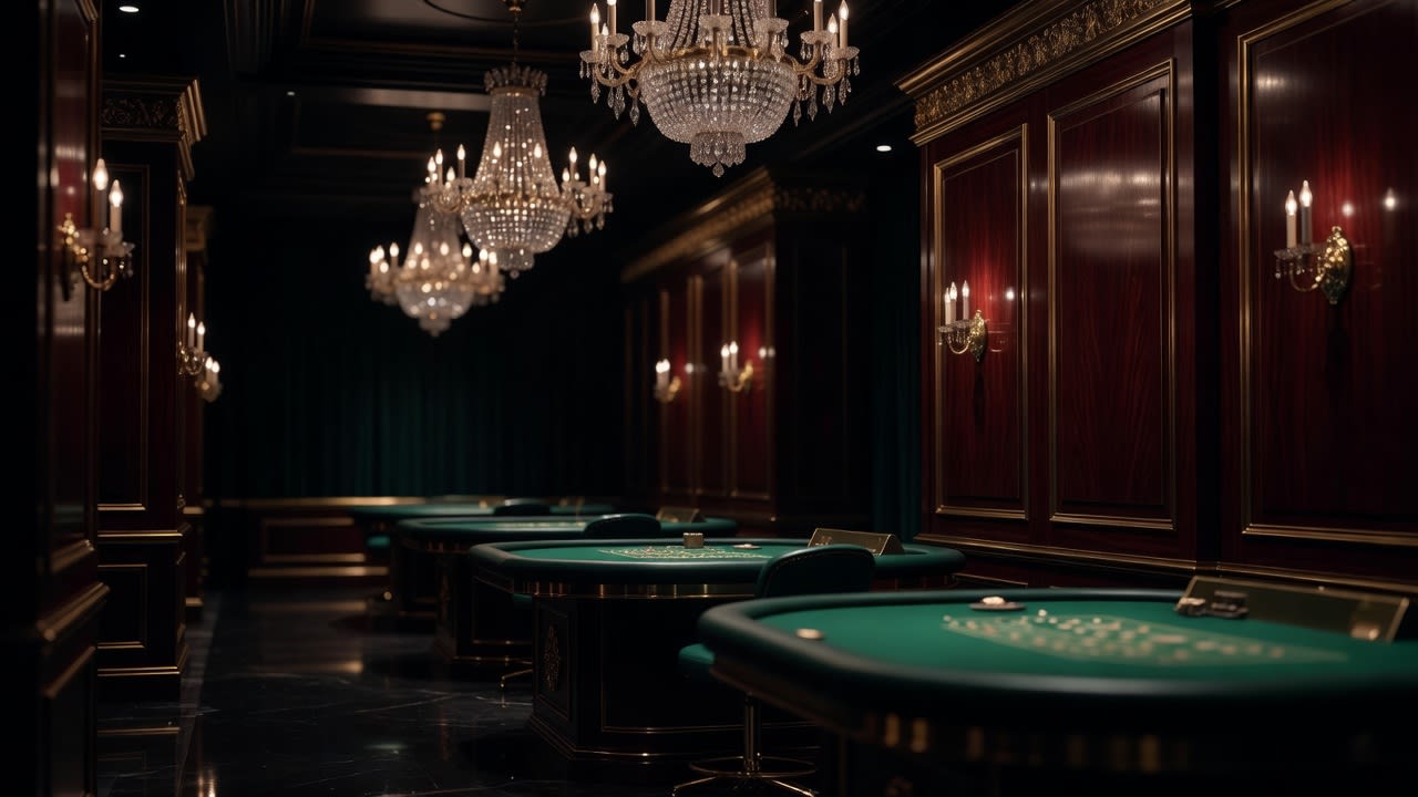 Premium Casino Lobby Background