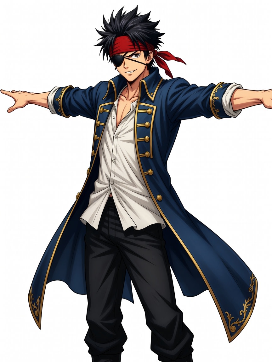 Anime Pirate Concept (1 / 4)
