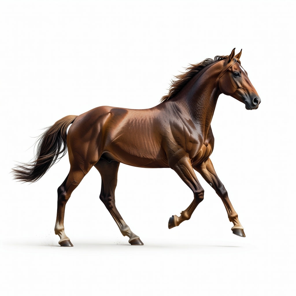 Horse Walk Pose 3 - Opposite Diagonal