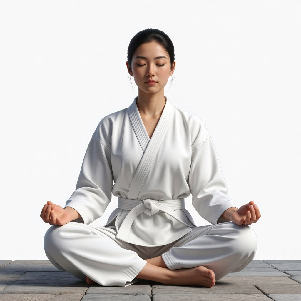 Heroine Lotus Position Concept