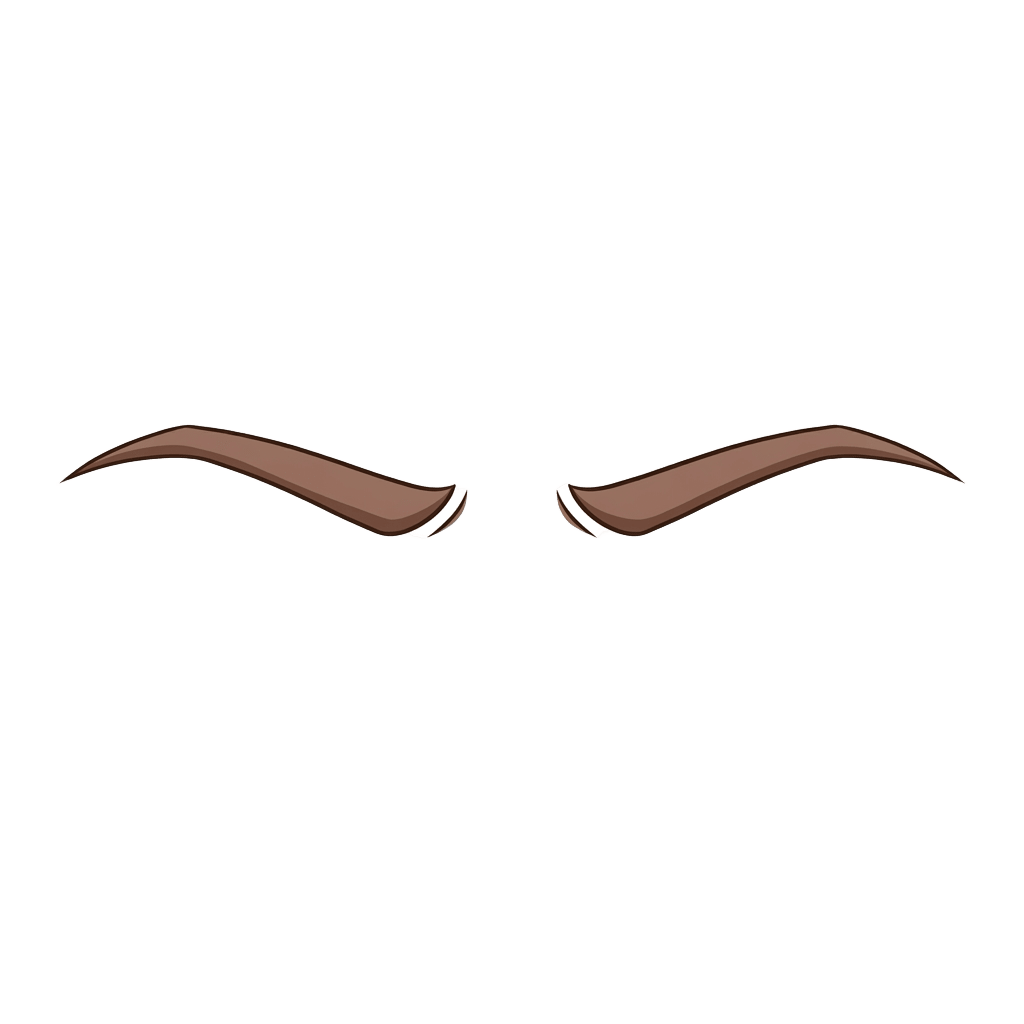 Fairy Eyebrows 4 Worried