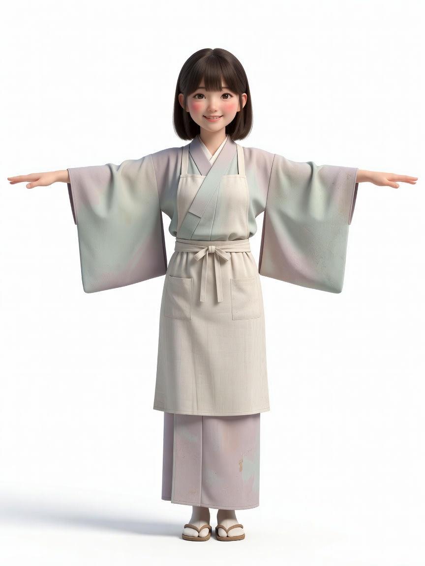 Cute Female Villager Concept (2 / 2)