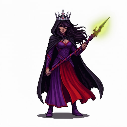Dark Fantasy Spear Queen