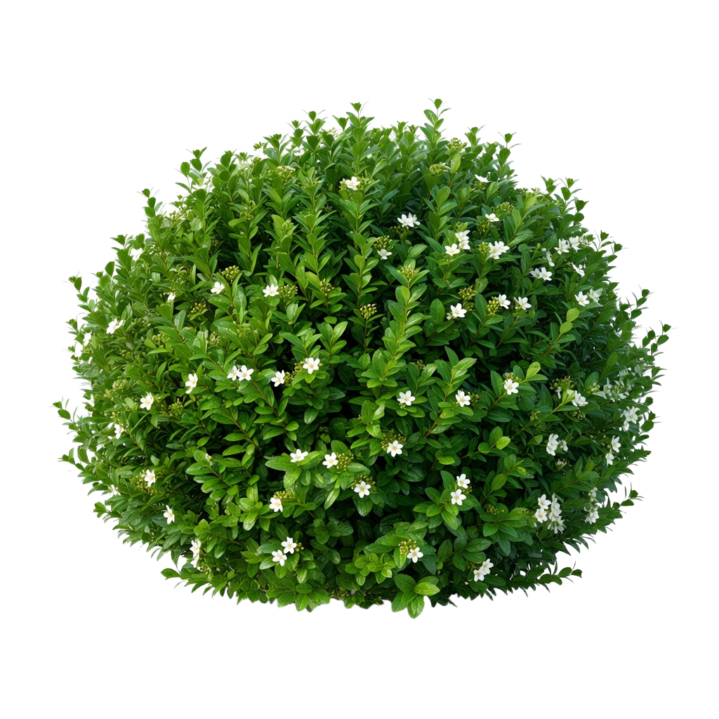 Mediterranean Flowering Bush