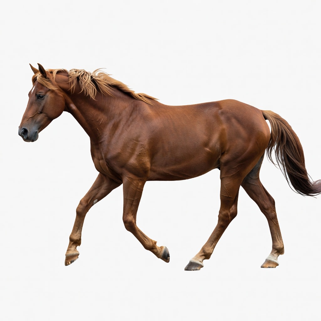 Horse Trot Pose A - Diagonal Pair Raised