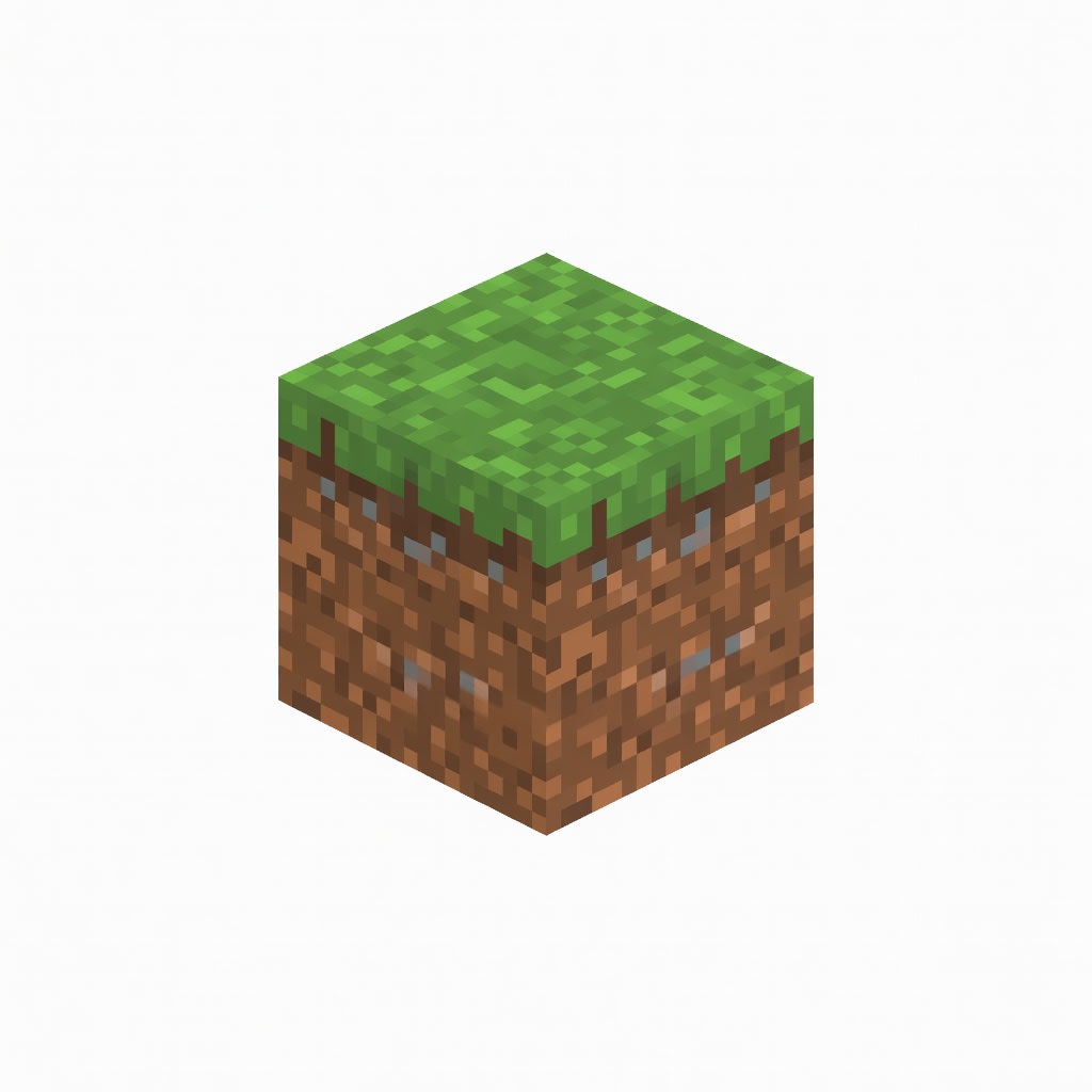 Cube Block Template Texture