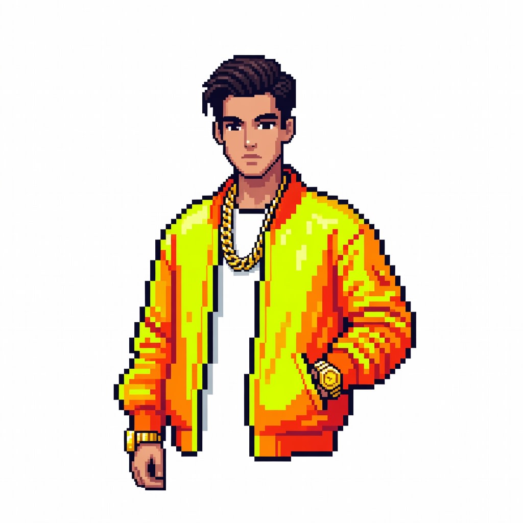 Kyrios Fos - Pixel Art Character (2 / 2)