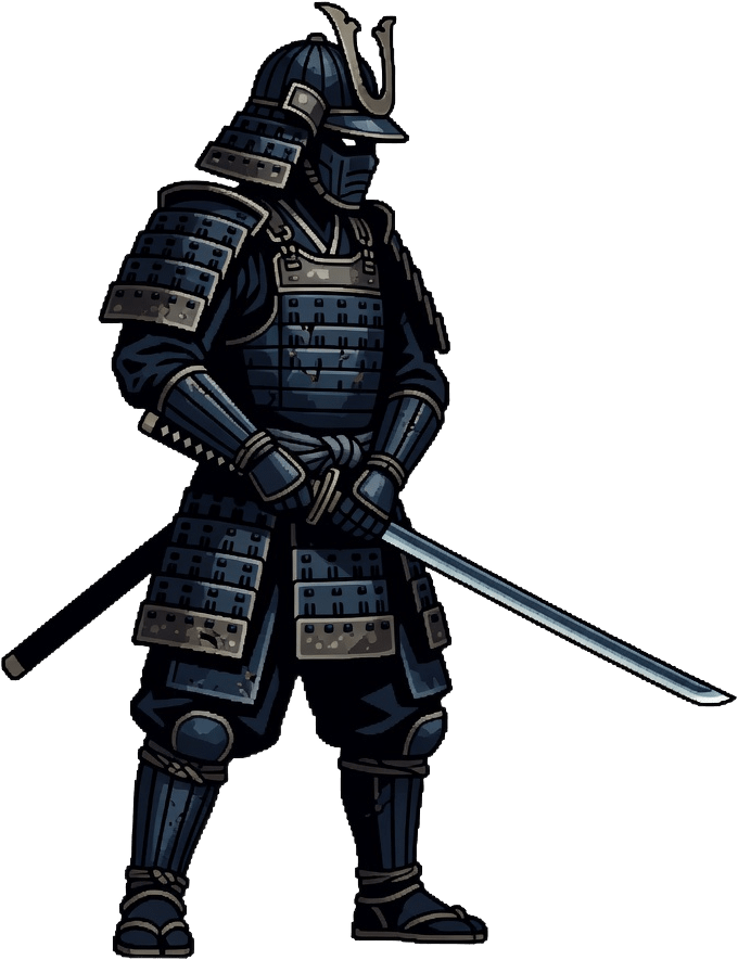 Samurai Player Sprite (2 / 2)
