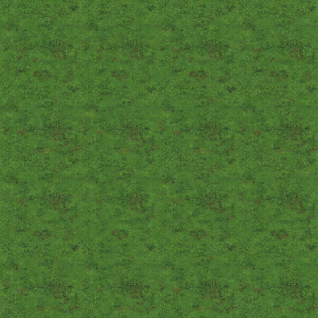 Pixel Art Grass Ground Tile
